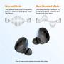 TRANYA M10 Bluetooth 5.0 Wireless Earbuds with Wireless Charging Case TWS Stereo Headphones in Ear 14.2mm Driver Quad-Mic System aptX Headset Premium Sound with Deep Bass