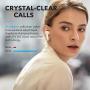 Anker Soundcore Liberty Air 2 Wireless Earbuds, Diamond-Inspired Drivers, Bluetooth Earphones, 4 Mics, Noise Reduction, 28H Playtime, HearID, Bluetooth 5, Wireless Charging, for Calls, Home Office