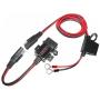 MOTOPOWER MP0609A 3.1Amp Motorcycle USB Charger Kit SAE to USB Adapter Phone GPS Charge On Motorcycle
