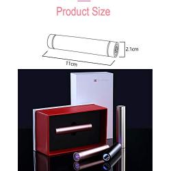 Portable UV light sanitizer wand - Travel size UV wand sanitizer sterilizer rechargeable-Light UV sanitizer lamp/germicidal lamp wand (Ultra violet wands)- USB rechargeable (Rose gold)