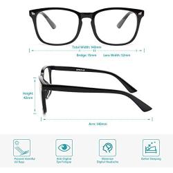 Gaoye Progressive Multifocus Reading Glasses Blue Light Blocking Women/Men,Computer Readers with Spring Hinge