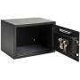ANSLOCK Drop Slot Safes Depository Safe, Security Keypad Cabinet Safes, 0.58 Cubic Ft Home Hotel security Safe Box with a Front Drop Slot for Cash, Bank Slips, Bills