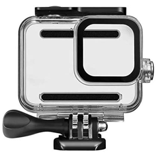 Kupton Waterproof Housing Case Compatible with GoPro Hero 8 Black, 60M/ 196FT Underwater Protective Diving Case Shell with Quick Release Mount Accessories Compatible with Go Pro Hero8 Action Camera