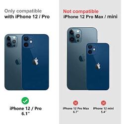 Arae Compatible with iPhone 12 Case and iPhone 12 Pro Case - Wallet Case with PU Leather Card Pockets Back Flip Cover for iPhone 12/12 Pro 6.1 inch (Brown)