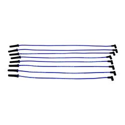 A-Team Performance Silicone Spark Plug Wires Set BBF FE Big Block Compatible with Ford Valve Cover 332 351C 351M 352 360 361 370 390 400 427 428 429 460 514 Blue 8.0mm
