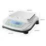 RESHY High Precision Lab Scale 2000g x 0.01g Digital Analytical Electronic Balance Laboratory Lab Precision Scale Jewelry Scale Scientific Scale 0.01g Accuracy