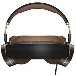 Royole Moon – 2D & 3D Immersive Cinematic Mobile Personal Theater Headset, Dual 1080P FHD AMOLED Displays and Active Noise-Canceling Headphones for Premium Gaming and Movie Experience (Black)