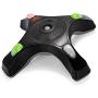 Camco EZ Level- Assists You In Leveling Your RV, Camper or Trailer| Levels Both Axis Simultaneously Illuminated Indicators Ensure Easy Visibility (25505)