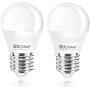 LED Light Bulb 3W（25 Watt Equivalent） A15 Lamp Warm White 2700K CRI90+ Non-Dimmable E26/E27 Base for Home Lighting Decorative 240-Lumen 2-Pack