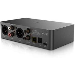 SONCOZ SGD1/LA-QXD1 Digital HiFi Audio Converters (DAC) with XLR Fully Balanced/RCA/Optical Fiber Very Low Noise (LA-QXD1 Gray)