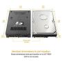 ICY DOCK 2.5'' to 3.5'' SAS/SATA HDD & SSD Converter/Mount/Kit/Adapter - EZConvert MB882SP-1S-2B