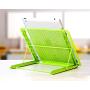 Baobeir Mesh Ventilated Adjustable Laptop Stand for Laptop/Notebook/iPad/Fire 7/Fire 8/Fire 10/Samsung Tab/Tablet and More (Green)