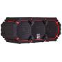 Altec Lansing LifeJacket 2 Bluetooth Speaker, IP67 Waterproof, Shockproof, Snowproof, Everything-Proof Rating, 30-Foot Range Along with Extra Audio Horsepower, 16 hours of Battery Life, Deep Red
