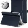 DTTO iPad Mini 4 Case, Premium Leather Folio Stand Cover Case with Multi-Angle Viewing and Auto Wake-Sleep Function, Front Pocket for Apple iPad Mini 4 - Blue