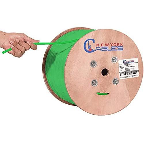 Newyork Cables Cat6A Riser (CMR) 1000ft - 23AWG 4 Pair Solid Bare Copper, 750MHz, Unshielded Twisted Pair (UTP), Available in Blue, White, Green, Black & Yellow Color Newyork Cables Cat6A Riser (CMR) 1000ft - 23AWG 4 Pair Solid Bare Copper, 750MHz, Unshielded Twisted Pair (UTP), Available in Blue, White, Green, Black & Yellow Color