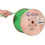 Newyork Cables Cat6A Riser (CMR) 1000ft - 23AWG 4 Pair Solid Bare Copper, 750MHz, Unshielded Twisted Pair (UTP), Available in Blue, White, Green, Black & Yellow Color