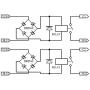 Electronics-Salon 1PCS Dual SPST-NO 10Amp Power Relay Module, AC/DC 5V Control Voltage.
