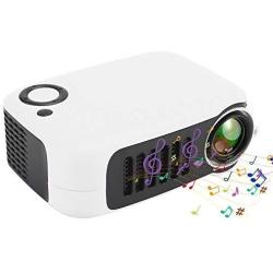 Mini Handheld Projector,Mini Portable Projector Household Projector … (Black and White)