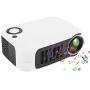 Mini Handheld Projector,Mini Portable Projector Household Projector … (Black and White)