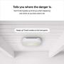 Google S3003LWES Nest Protect Alarm-Smoke Carbon Monoxide Detector, 1, White