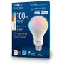 Connected Max Bluetooth + WiFi Smart LED Bulb Tunable White + Color Changing A21 100W 1pk, 1 Pack