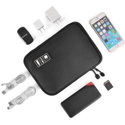 Xcellent Global Electronic Cable Organizer Travel Case Portable Electronics Accessories Bag for Cable, Charger, Phone, SD Cards, Memory Sticks HG464