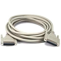 Monoprice 15-Feet DB25 M/M Molded Cable (101585) White