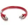 C2G 27242 Cat5e Cable - Snagless Shielded Ethernet Network Patch Cable, Red (3 Feet, 0.91 Meters)