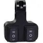 12v 16A Waterproof Motorcycle ATV 7/8inch Handlebar Double Control Kill Button Switch Headlight Turn Signal Light High/Low Beam ON Off On Switches CNC Aluminium Alloy