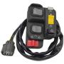 M MATI Handlebar Control Switch Electric Shift Start Stop Headlight for Honda ATV TRX350FE TRX350TE TRX400FA TRX400FGA TRX500FA TRX500FE TRX500FGA 35200-HN7-003