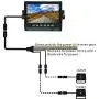 AUTOPAL 7'' Wired Reverse Rear View Backup Camera System,Guide line,IP69K No Water Leakage Camera, Night Vision, Vibration-Proof 10G for Tractor/Truck/RV/Excavator/Caravan/Skid Steer/Heavy Equipment