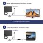 ANTAN Indoor Amplified HD TV Antenna Up to 45 65 Mile Range Support 8K 4K 1080p VHF UHF Free view Television Local Channels for All Indoor TVs with Longer 16.5ft Coax Cable