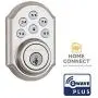 Kwikset 99100-078 SmartCode 910 Traditional Smart Keypad Electronic Deadbolt Door Lock with SmartKey Security and Z-Wave Plus, Satin Nickel