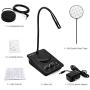 CallToU Window Speaker Intercom System,Dual Way Anti-Interference Intercommunication Microphone Talk Through Glass Window,for Business,Bank,Office,Hospital,Counter,Store,Station,School and More