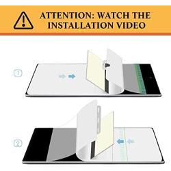 apiker 4 Pack Screen Protector Compatible with Samsung Galaxy Note 10 Plus, Soft TPU Film Support Fingerprint Sensor