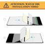 apiker 4 Pack Screen Protector Compatible with Samsung Galaxy Note 10 Plus, Soft TPU Film Support Fingerprint Sensor
