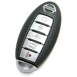 OEM 5-Button Smart Key Fob Remote Compatible With 2019-2020 Nissan Rogue & Kicks (FCC ID: KR5TXN4, P/N: 285E3-6RR7A)