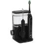 Waterpik CC-01 Complete Care 9.0 Sonic Electric Toothbrush + Water Flosser, Black, Medium