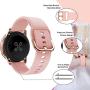 EverAct Compatible Bands for Samsung Galaxy Watch Active / Active 2 & Galaxy Watch 3 40mm / 41MM / 42mm / 44mm, Gear S2 Classic / Gear Sports (20MM)(12pack Small) Gold Buckle EverAct Compatible Bands for Samsung Galaxy Watch Active / Active 2 & Galaxy Watch 3 40mm / 41MM / 42mm / 44mm, Gear S2 Classic / Gear Sports (20MM)(12pack Small) Gold Buckle