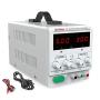 Dr.meter 30V/5A Variable Linear DC Bench Power Supply Single-Output 110V/220V Switching with Alligator Leads Included, US 3-Prong Cable,PS305DM for Lab Equipment