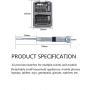 Lee_store 22-in-1 precision screwdriver repair tool kit, CRV screwdriver head, demolition toolbox set For Mobile phones, Laptops, Tablets, Watches and other electronics product