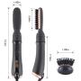 Hot Air Brush, One Step Hair Dryer & Volumizer, 3-in-1 Hair Dryer Brush Styler for Straightening, Curling, Salon Negative Ion Ceramic Blow Dryer Lightweight Curl Hair Brush