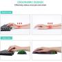 Anyshock Keyboard Wrist Rest Set and Ergonomic Mouse Pad with Wrist Support Memory Foam Filled Non Slip Durable Comfortable Lightweight Wrist Pad for Easy Typing & Pain Relief (Aurora)