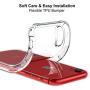 CANSHN Compatible with iPhone XR Case 6.1, Clear Protective Heavy Duty Case with Soft TPU Bumper [Slim Thin] Case - Crystal Clear