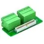 Electronics-Salon Pi Panel Mount Pluggable Terminal Block Breakout Module, for Raspberry Pi.