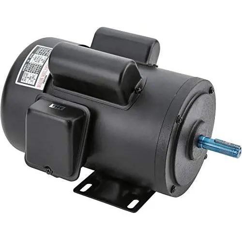 Grizzly Industrial H5382 - Motor 1-1/2 HP Single-Phase 3450 RPM TEFC 110V/220V