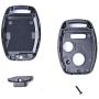 for Honda Key Fob Shell,Replacement Key Shell Housing Keyless Entry Remote Honda Key Fob with Stickers Fit for Honda Accord Crosstour Civic CR-V CR-Z Fit Odyssey (2+1 Buttons, 1 Black+1 Blue)