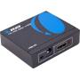4K 1 in 2 Out HDMI Splitter by OREI - Ultra HD 4K @ 30 Hz 1x2 V. 1.4 HDCP, Power HDMI Supports 3D Full HD 1080P for Xbox, PS4 PS3 Fire Stick Blu Ray Apple TV HDTV - Adapter Included