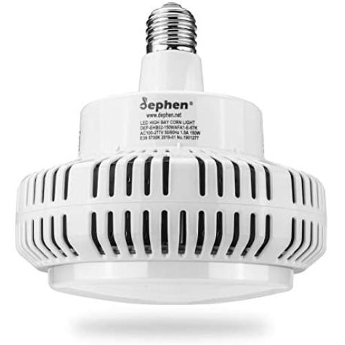 20250Lm High Bay LED Light Bulb, 150W Mogul Base E39 LED Bulb, 5700K LED Shop Light, 400W-600W Metal Halide/HPS/HID Replacement for Workshop Barn Warehouse Garage Commercial Lighting