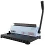 YaeKoo Manual Wire Binding Punching Machine 34 Holes 120 Sheet of A4 Papers Spiral Coil Book Binding Machine for Office Home
